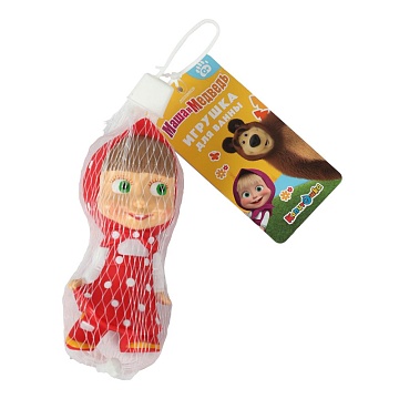 Игрушка для ванны "Маша из Маша и Медведь" в сетке 384228