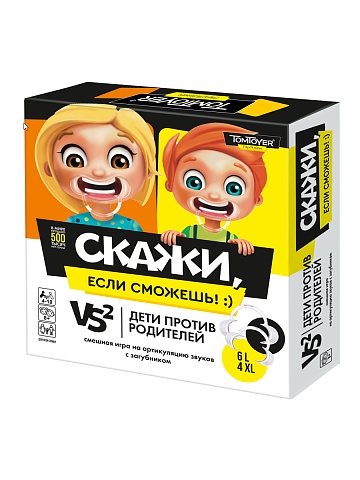 Игра для детей и взрослых "Скажи, если сможешь" (TomToyer) 04872