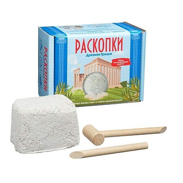 Набор для проведения раскопок "Монеты Древней Греции" dig-22