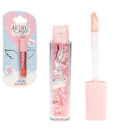 Lukky Angel Glitter Lips голографический блеск для губ (карамельно-розовый) Т27732