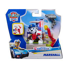 Щенячий патруль. Поисковый отряд, фигурка героя, 7 см, Маршалл. Paw Patrol. 71524