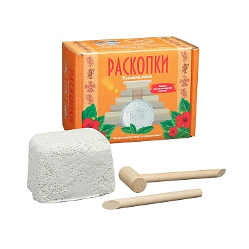 Набор для проведения раскопок "Монеты Майя" dig-27