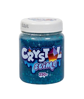 Лизун Crystal slime, голубой, 250г S500-20188