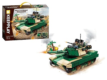 Конструктор 25005 Warlord Tank 522 дет 