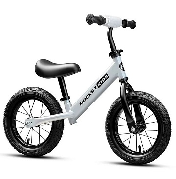 Беговел Rocket 12" колеса EVA, серый R0044NEW-GR