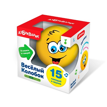 Веселый колобок (15 мелодий и звуков) 28013-4