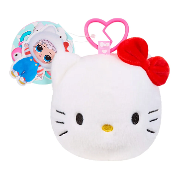 ЛОЛ СЮРПРАЙЗ Двусторонняя плюшевая игрушка с куклой Hello Kitty & Friends с аксесс. L.O.L. 70777