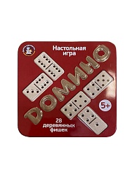 Настольная игра «Домино!» (жестяная коробочка) 02990